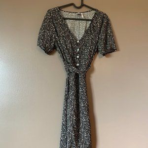 Twik Black and White floral dress.